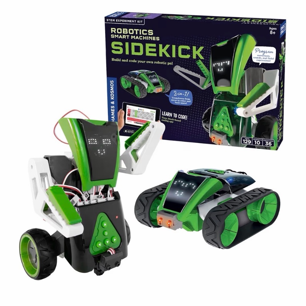 New Green Robotics Smart Machines Sidekick STEM toy
